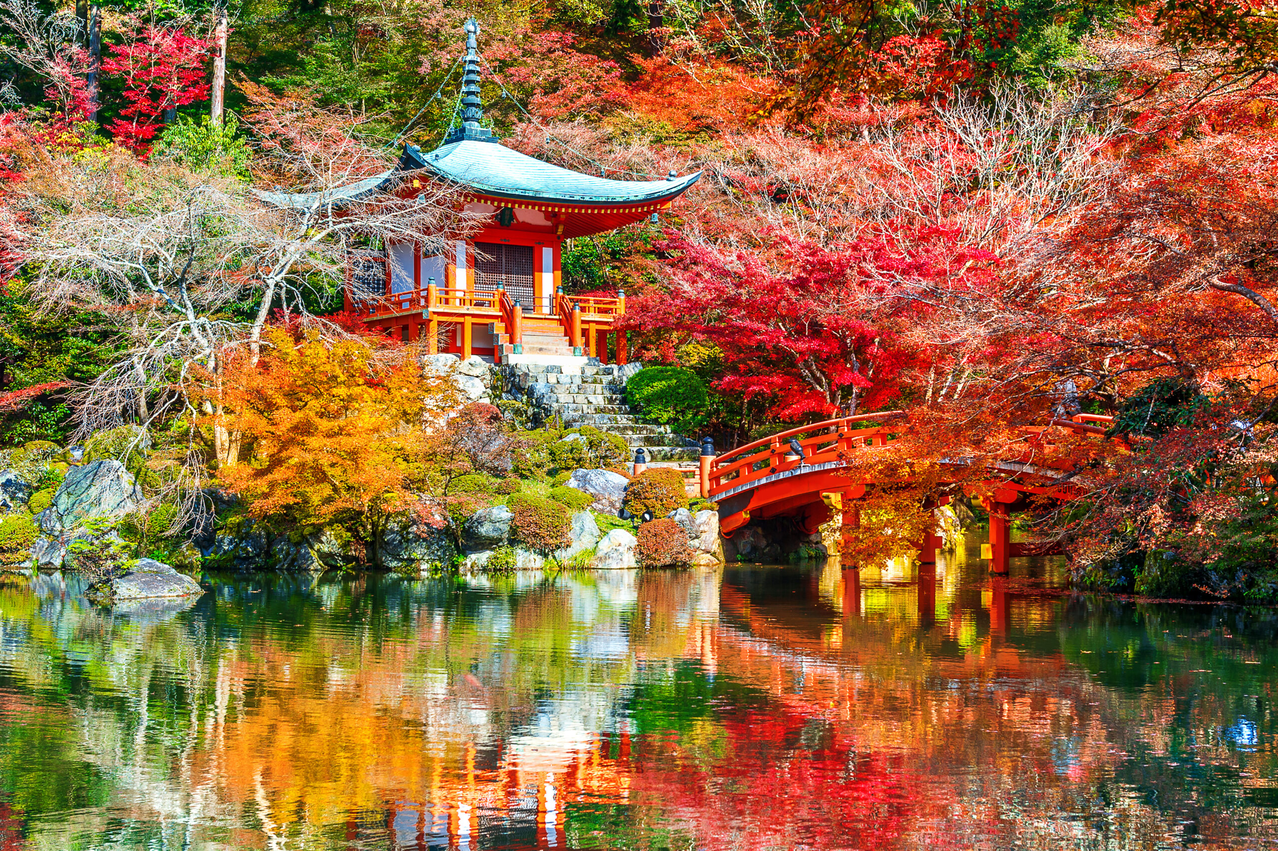 daigoji temple autumn kyoto japan autumn seasons scaled